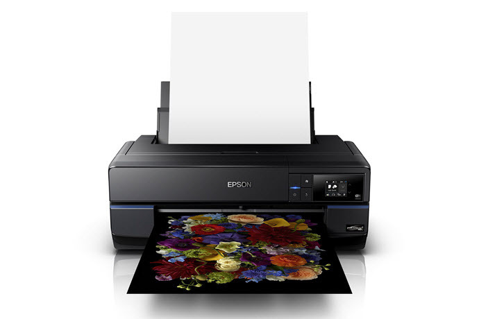 Epson P800 printer producing a custom photographic print